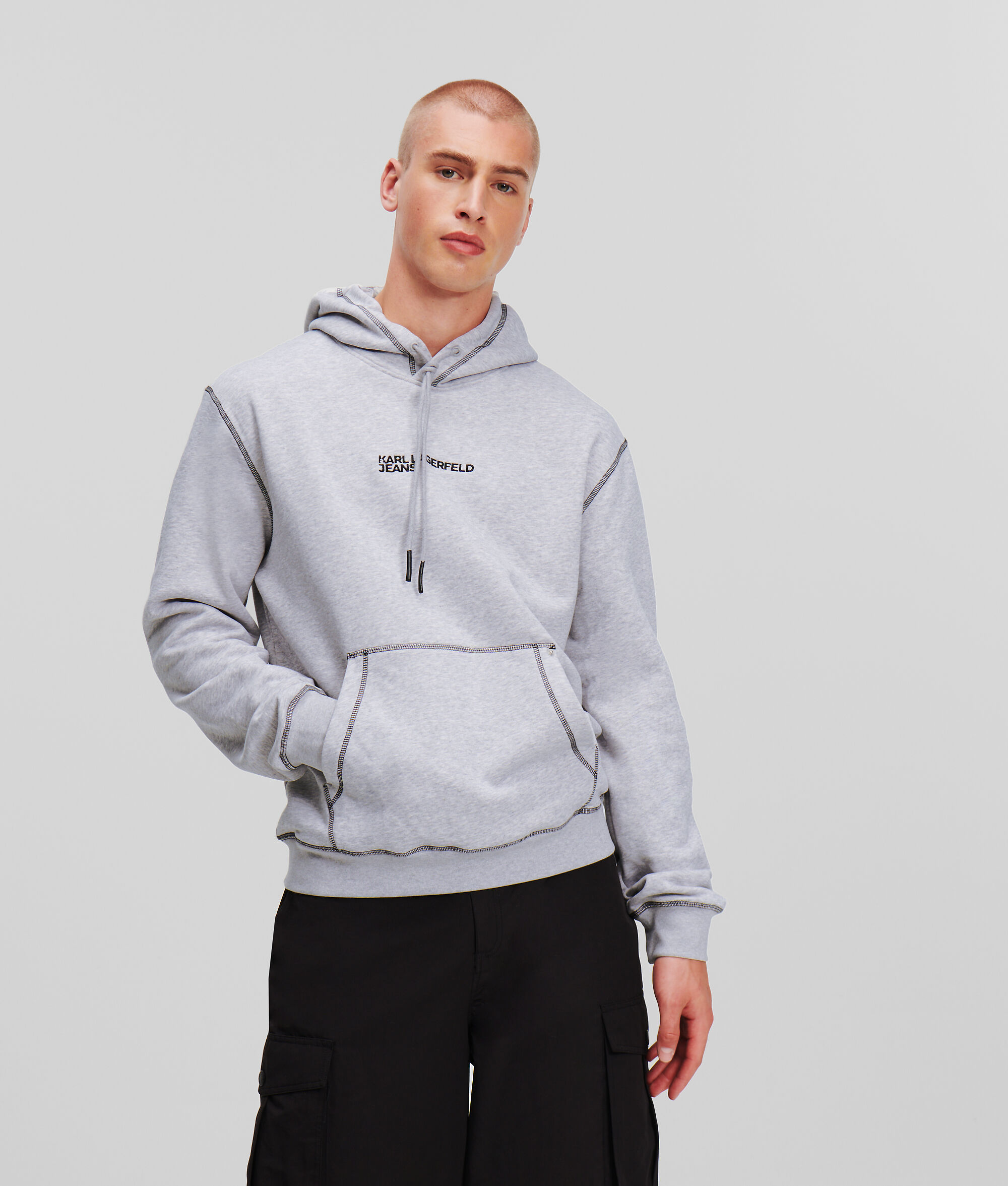 (image for) User-Centric KLJ CONTRAST STITCH HOODIE